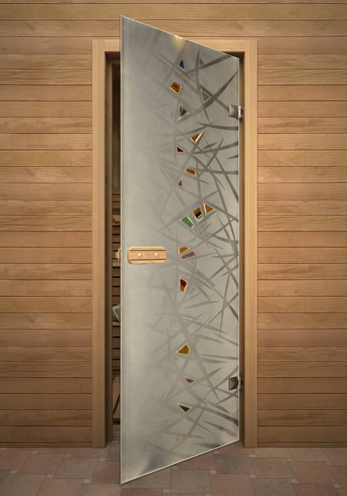 Стеклянные двери для бани и сауны от производителя Акма