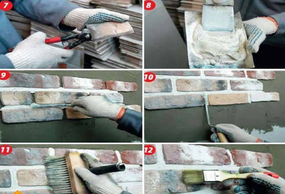 Монтаж и укладка искусственного камня своими руками - подробная инструкция | o-builder.ru
