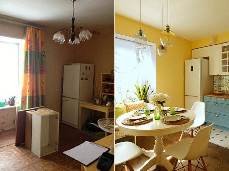 Новая жизнь старой квартиры: фото до и после
