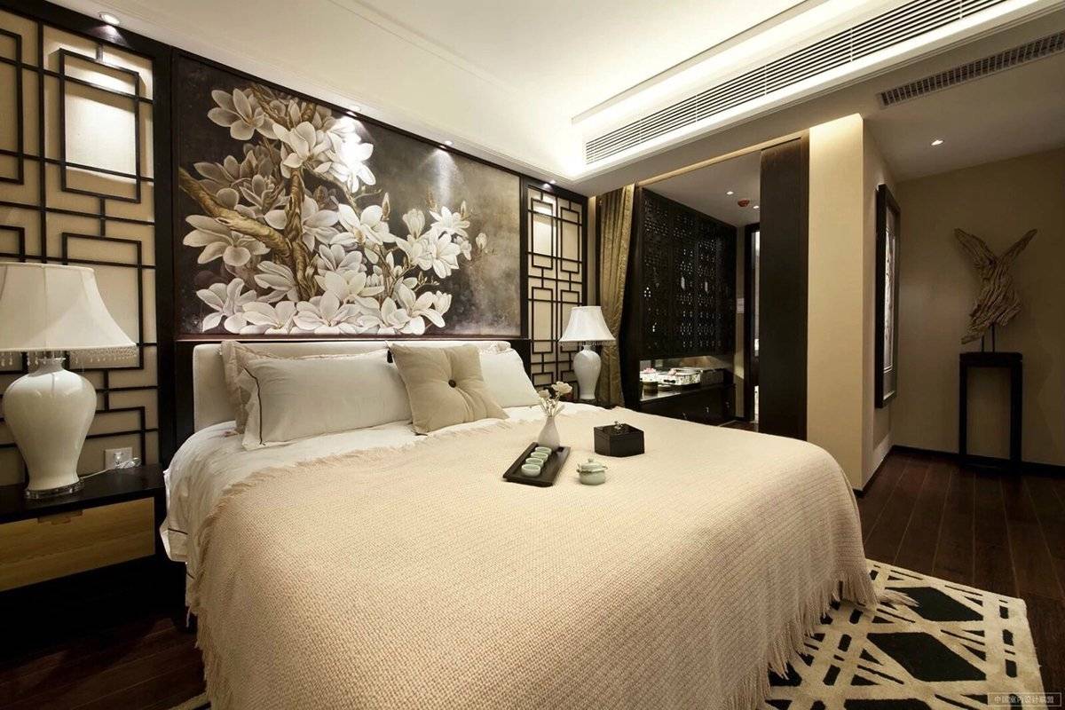 Спальня в китайском стиле: фото примеров и правильное оформление