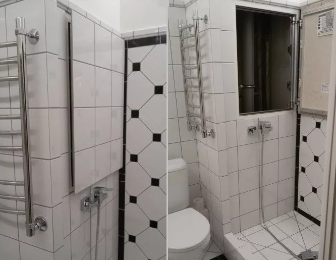 Двери на сантехнический шкаф в туалете – какие выбрать интерьер и дизайн