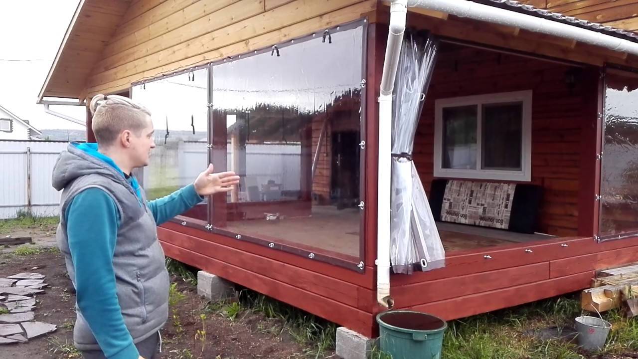 Как сделать мягкие окна для беседок своими руками