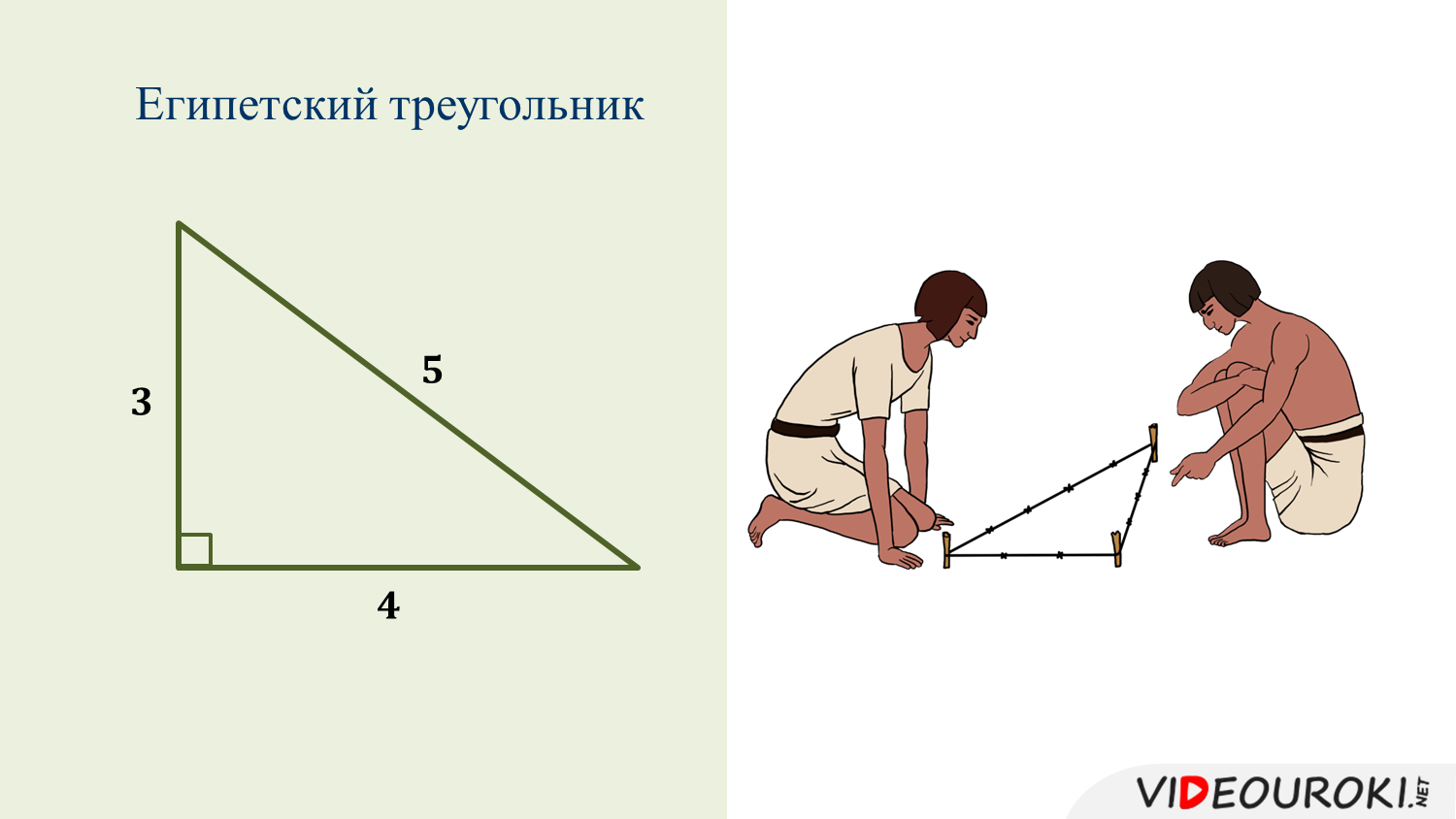 Египетский треугольник - вики
