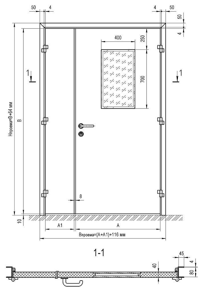 Металлические двери своими руками: материалы и технология | двери дома