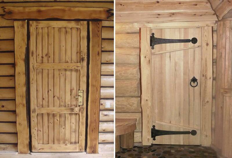 Деревянная дверь в баню своими руками – пошаговая инструкция изготовления