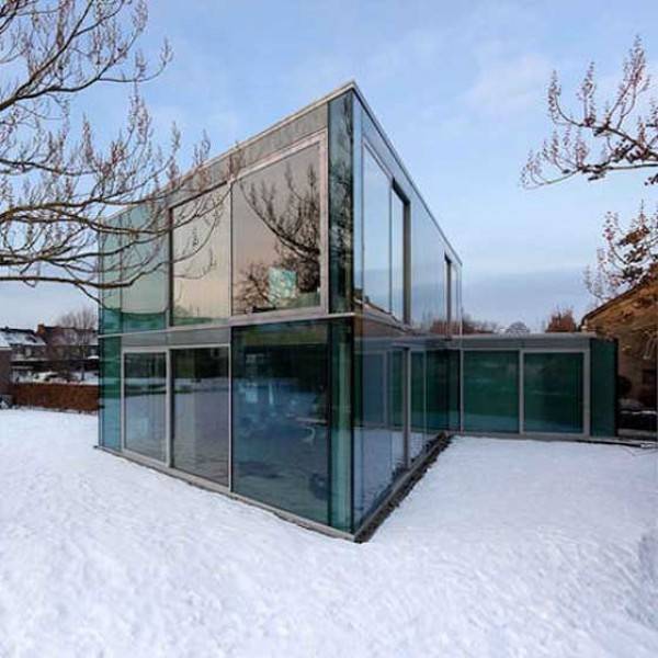 Дом из стекла: проект, особенности- фото и обзоры +видео инструкции