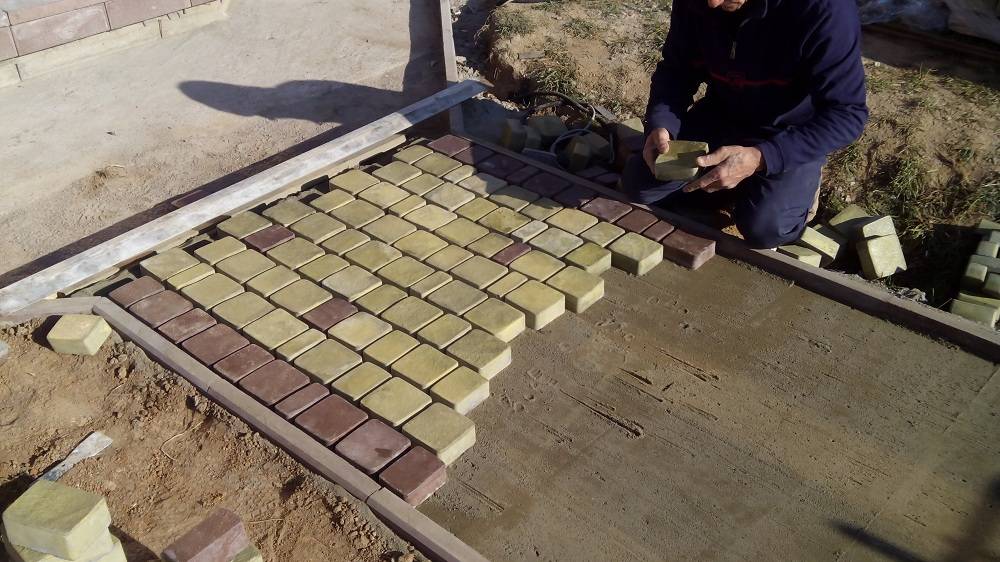 Изготовление тротуарной плитки своими руками (пошаговая инструкция)
