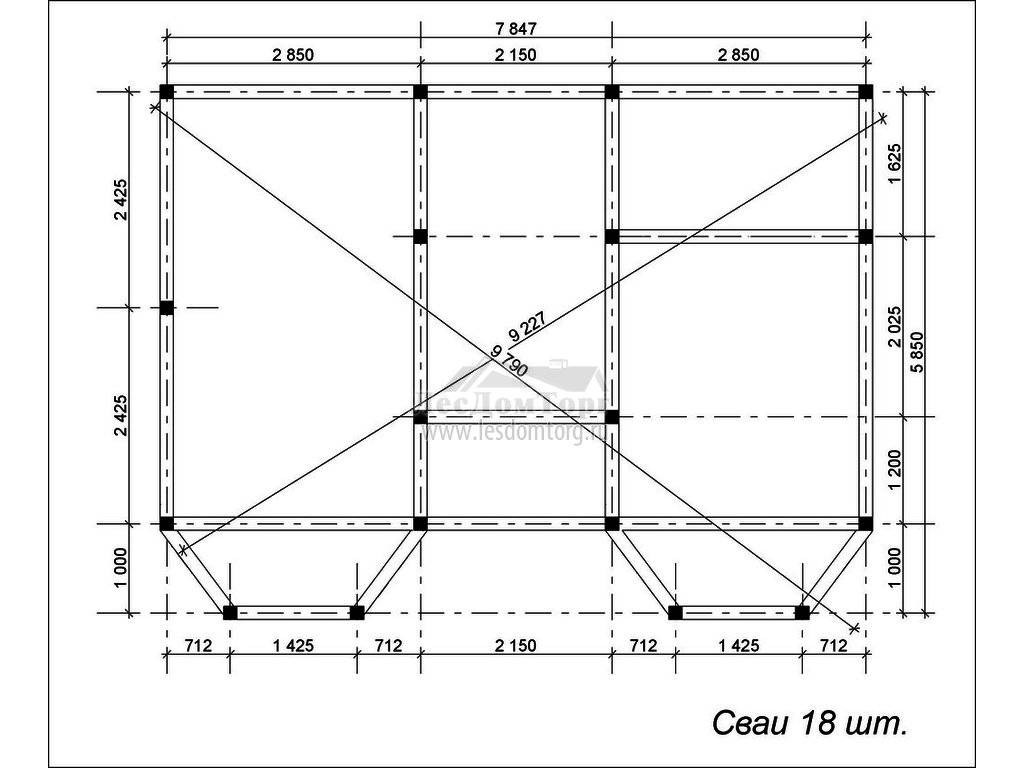 Расстояние между сваями в винтовом фундаменте: как правильно рассчитать шаг в свайно-ленточной конструкции