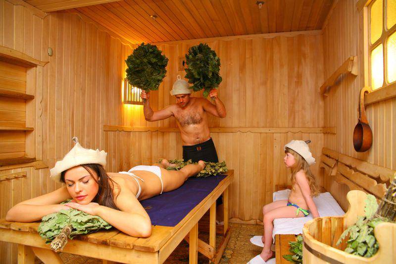 Как правильно париться в русской бане.