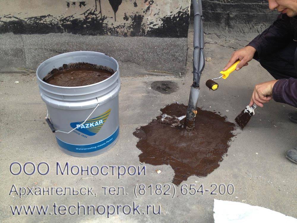 Гидроизоляция жидкой резиной своими руками: обзор