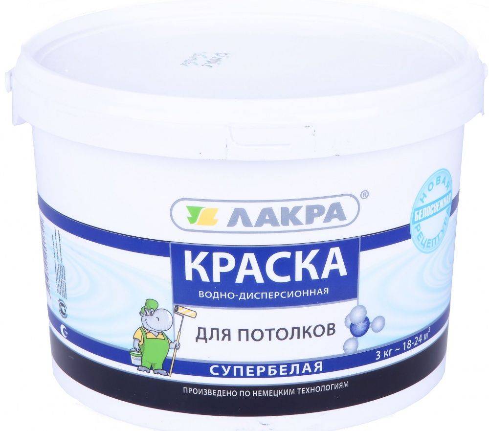 Краска для потолка в квартире: какая лучше, как выбирать | в мире краски