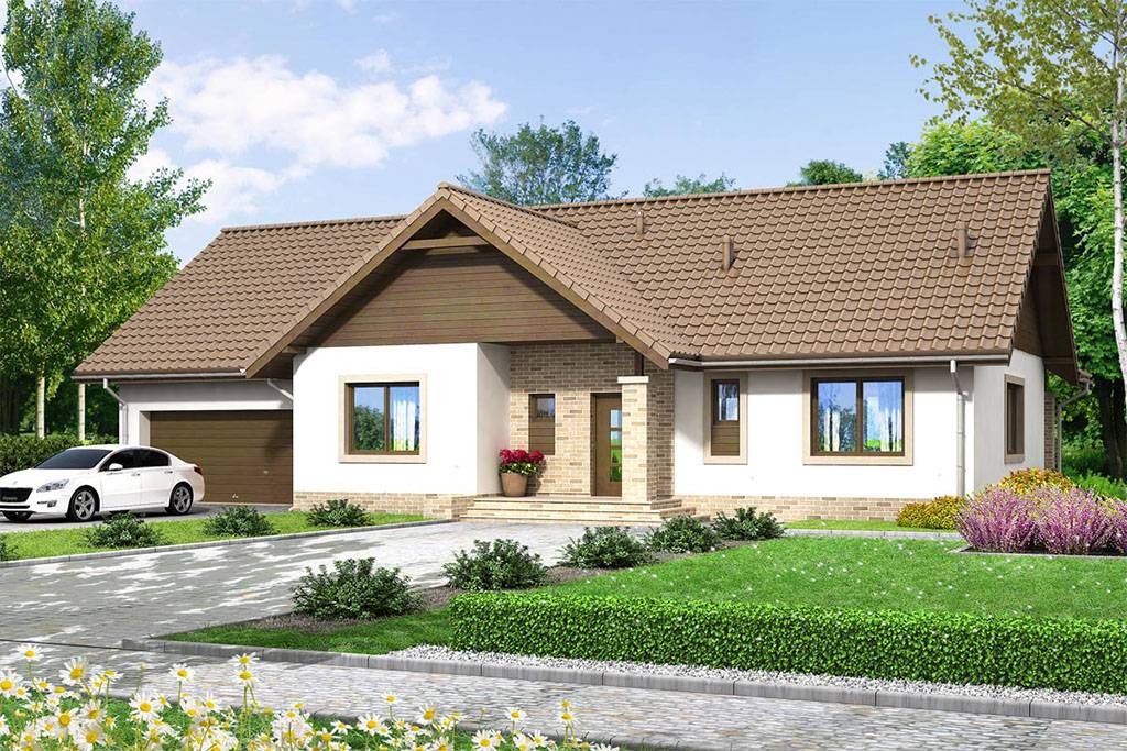 Проекты одноэтажных домов – лучшие цены на готовые проекты одноэтажных домов в москве