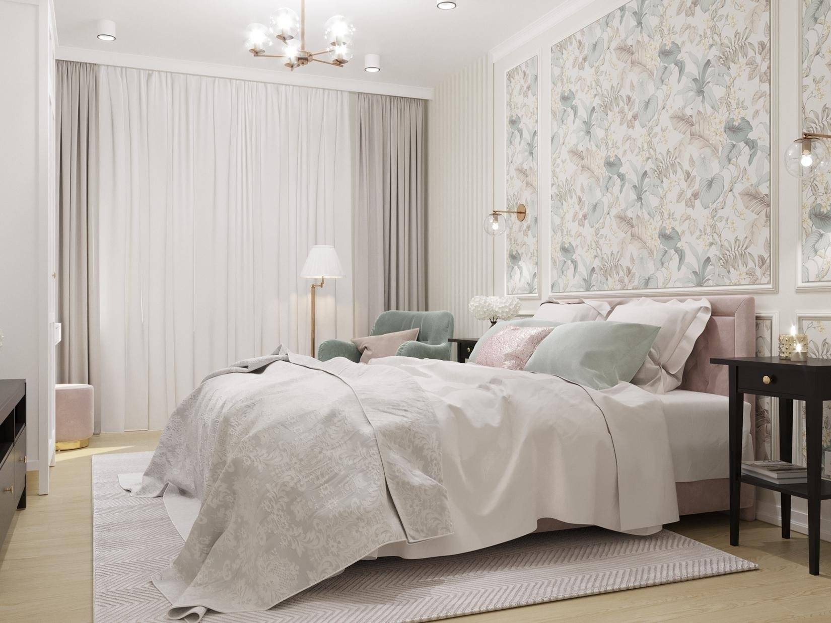 Какой цвет обоев выбрать для спальни: идеи, сочетание цветов, лучшие варианты